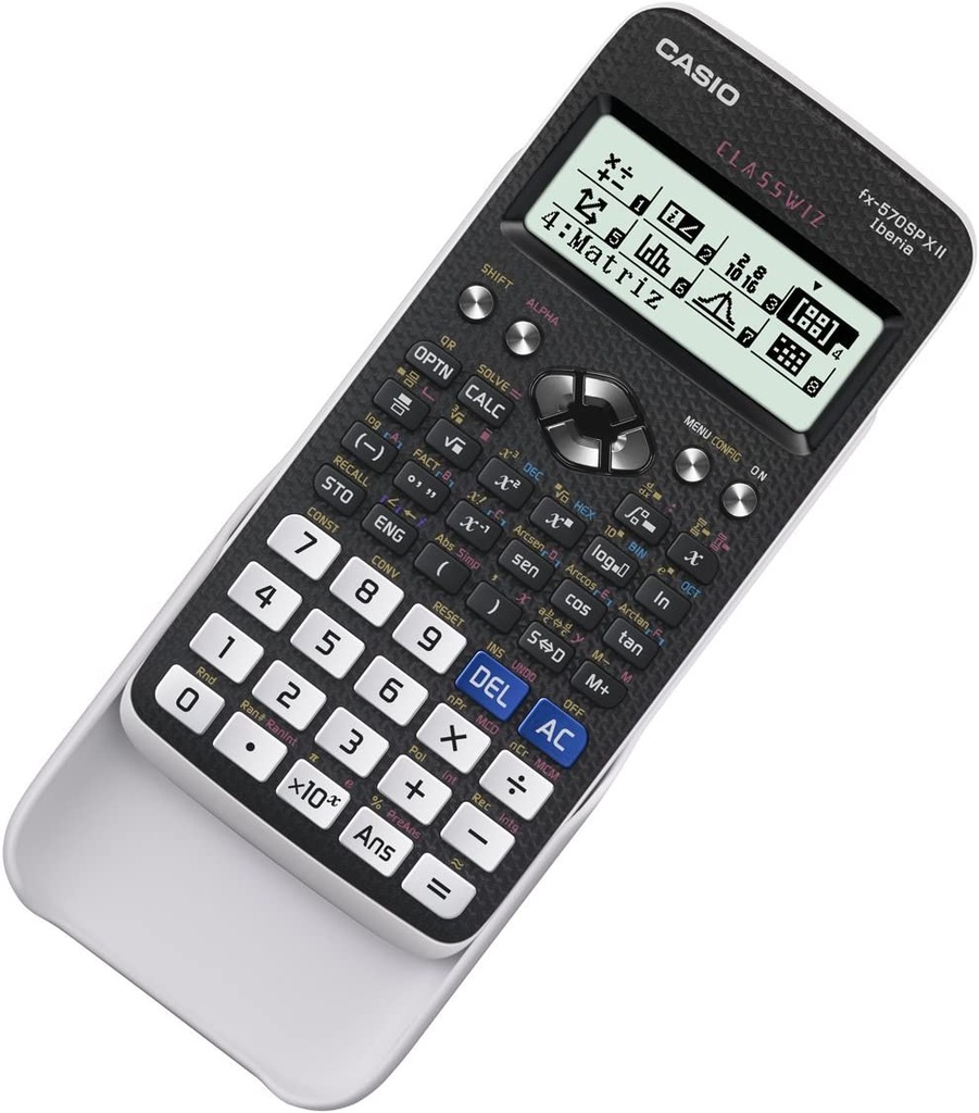 Calculadora casio FX-570SPXII-W-ET cientifica 576 funciones