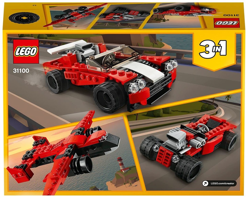 Creator 3en1 Deportivo Lego