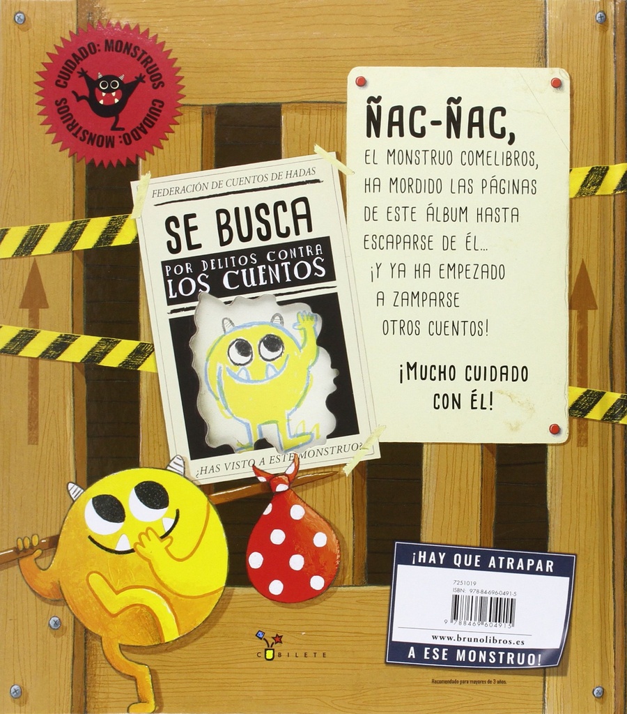 Ñac-ñac, el monstruo comelibros +3