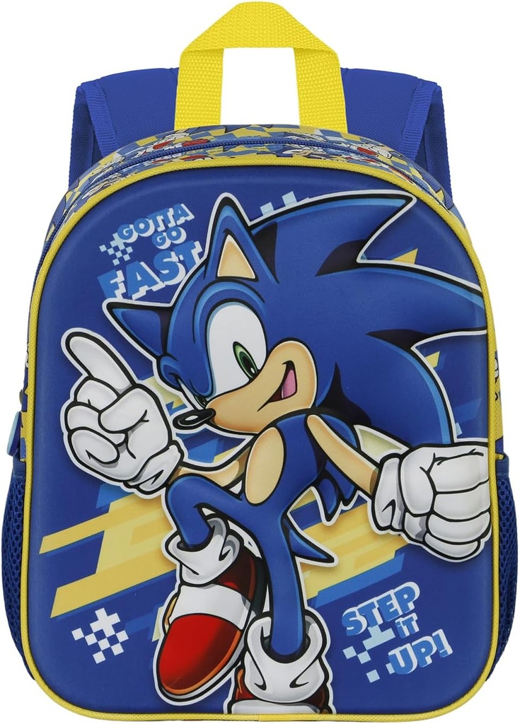 Mochila 3D Sonic 31cm