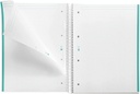 Cuaderno espiral Dots A4 90g 80h 1B T/P 4T microperforado MESSAGES MR