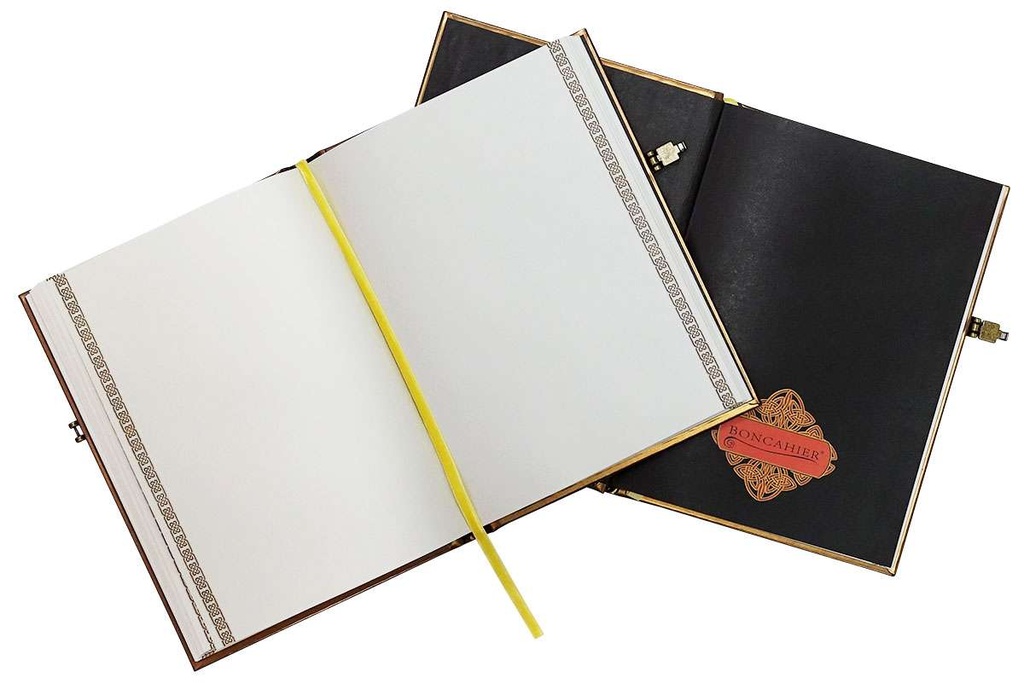 Cuaderno Liso 15x20cm 144h T/F Arte celta 1 Boncahier