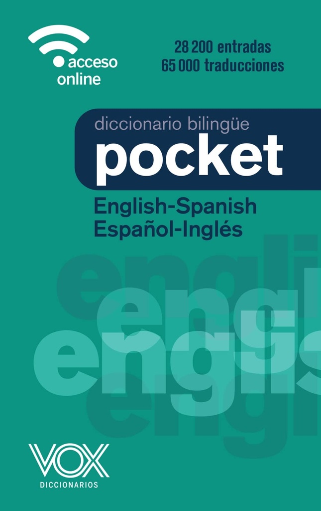 Diccionario Pocket English-Spanish / Español-Inglés Vox