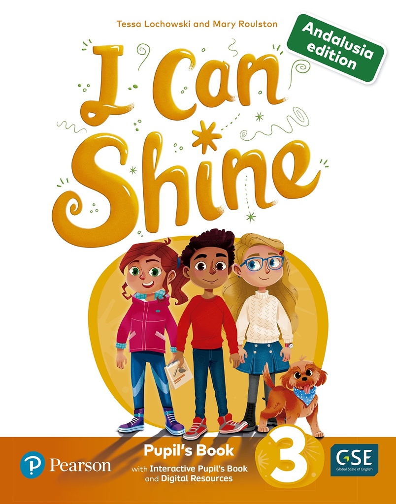 I Can Shine Andalusia 3 Pupil's Book &amp; Interactive Pupil's Book andDigital Resources Access Code