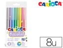 [43032] Rotuladores Carioca pastel 8uds