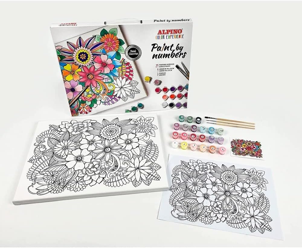 Set de dibujo alpino color experience 24 lapices de colores y libro de 120 mandalas (copia)