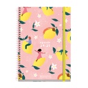 Agenda escolar Plus 150x213 S/V LEMON FLY2024-2025 MR