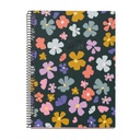 Agenda 18 meses Plus 155X213 S/V FLOWERY 2024-2025 MR