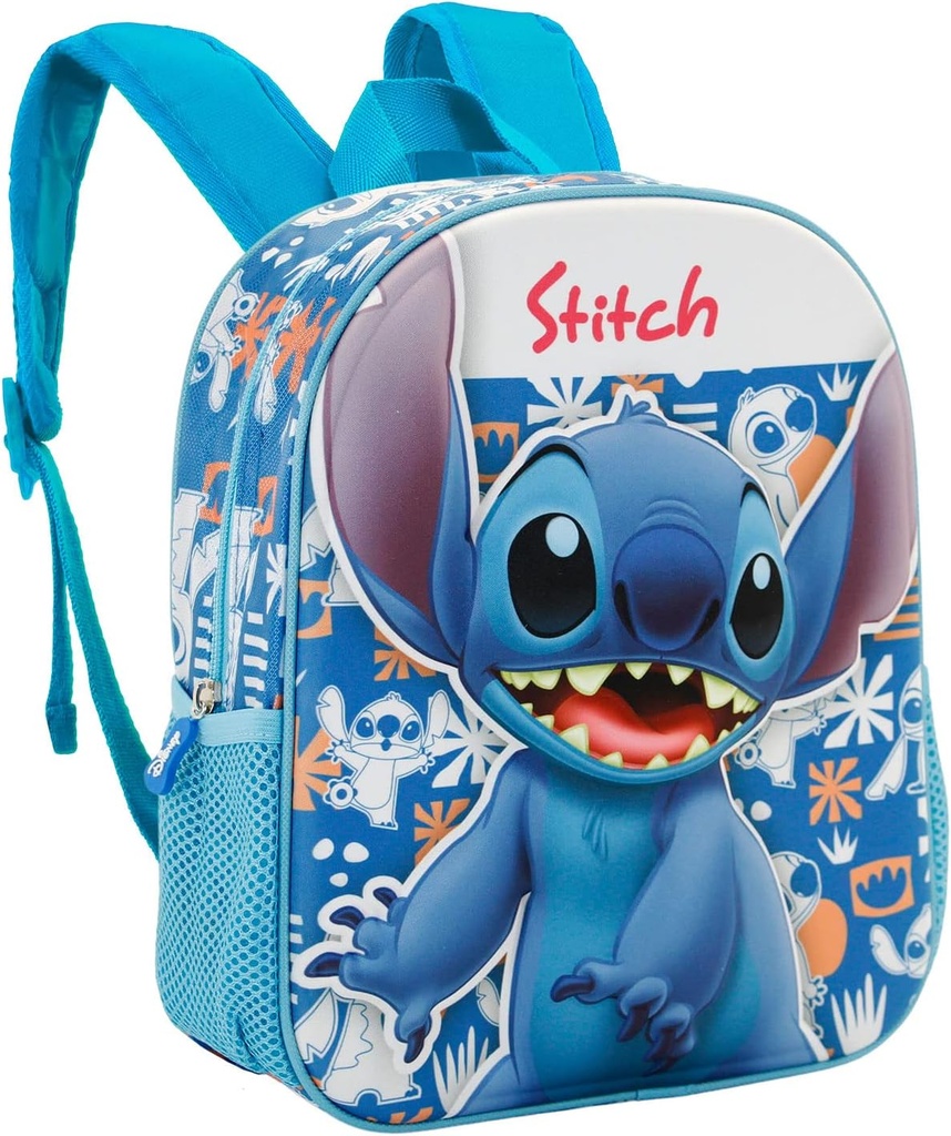 Mochila 3D Lilo y Stitch Dancing 26x31cm Capacidad 8.5L