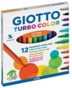 [F416000] Rotuladores 12uds turbo color Giotto