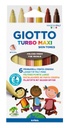 [F527000] Rotulador turbo maxi tonos piel 6U Giotto