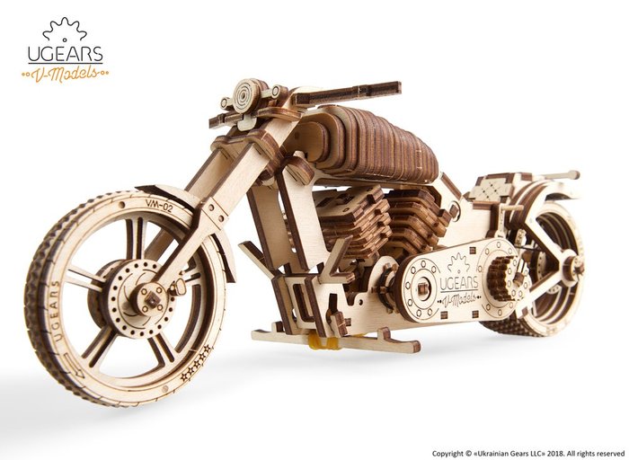 Maqueta Moto +14a Ugears