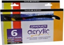 [D123900026] Graduate Color Acrílico Primary Set 6X75Ml