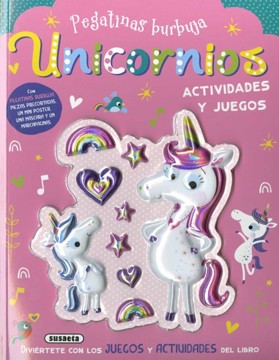 Unicornios (pegatinas burbuja)