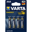 [04103229414] Pilas AAA alcalinas 1,5 4uds Varta