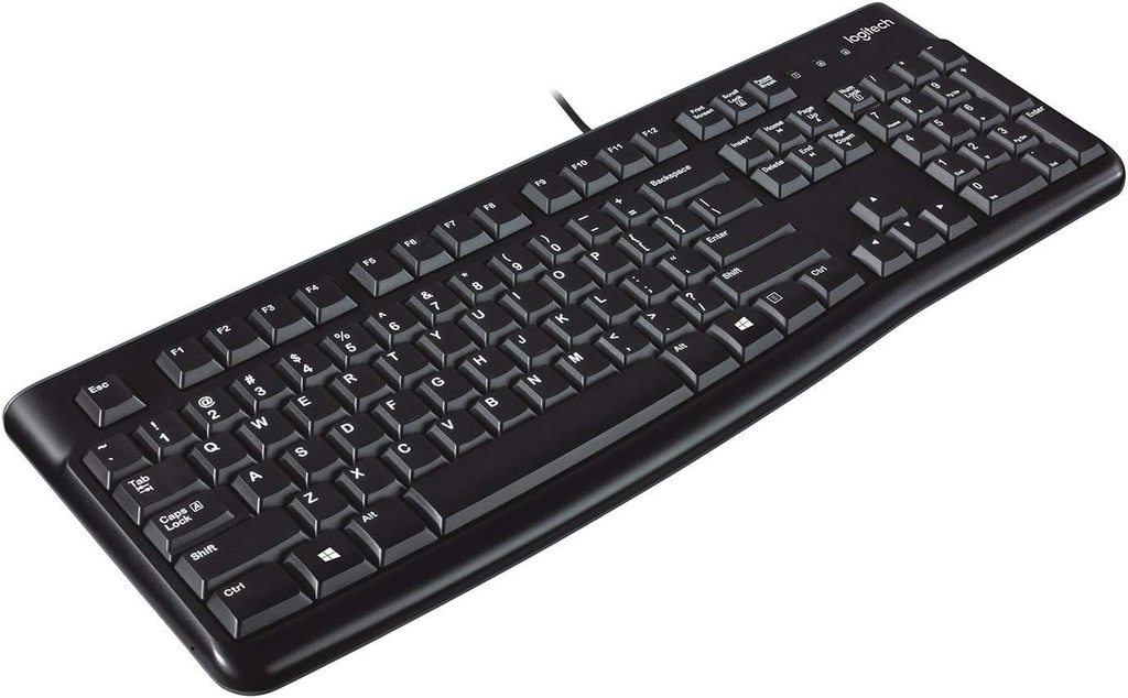 Teclado Logitech K120 cable usb negro