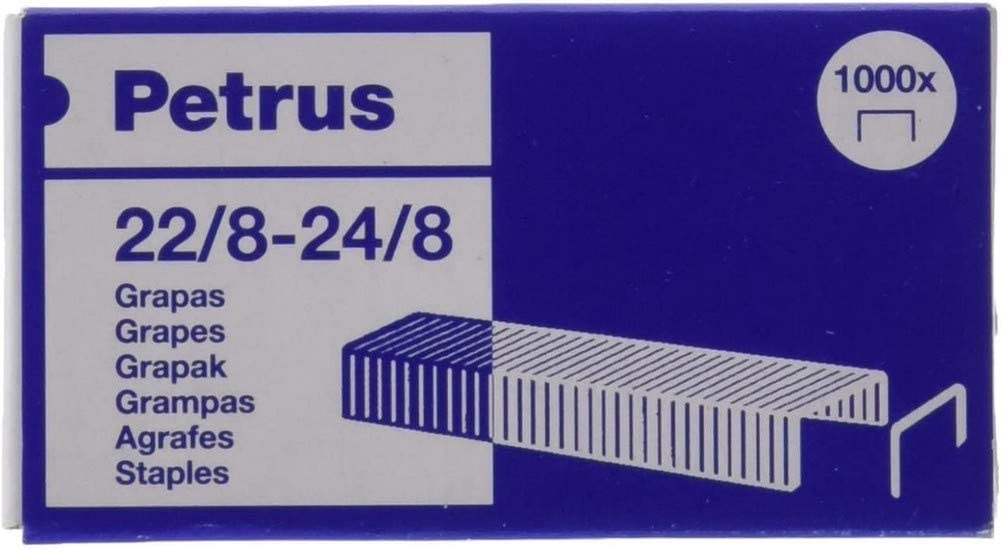 Grapas cobreada 22/8 24/8 1000uds Petrus