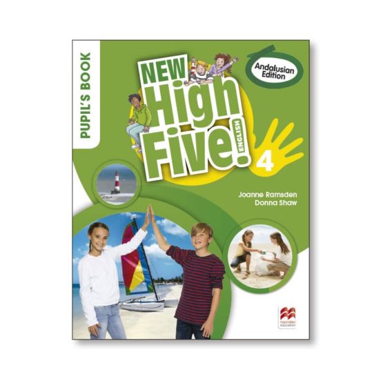 New high five 4 pupil´s book andalusian edition