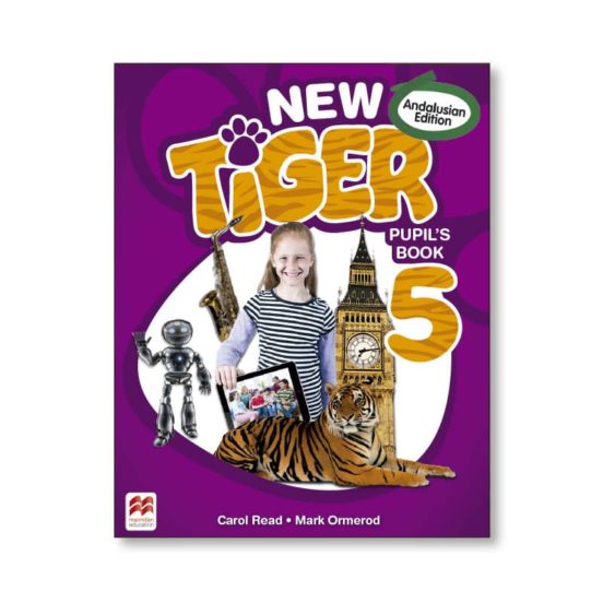 New tiger 5 pupil´s book andalusian edition