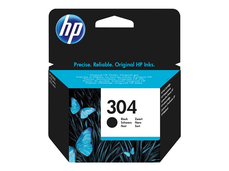 Tinta HP 304 original N9K06AE negro