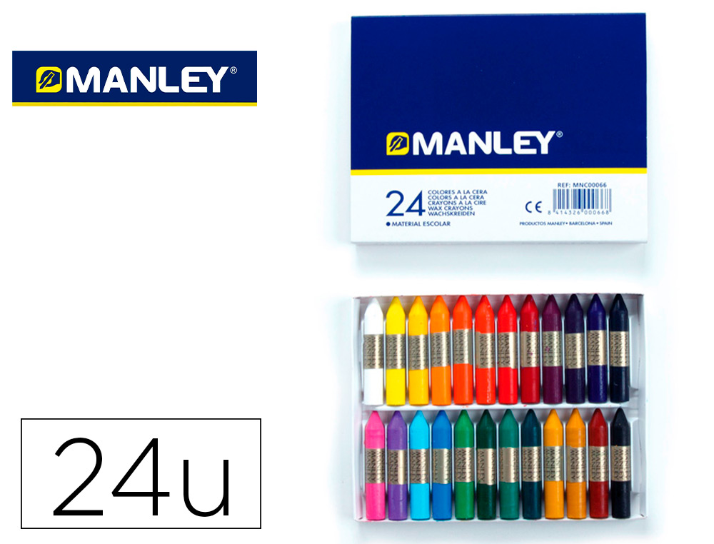 Ceras 24uds Manley