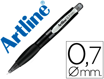 PORTAMINAS ARTLINE 0.7MM RETRACTIL AZUL