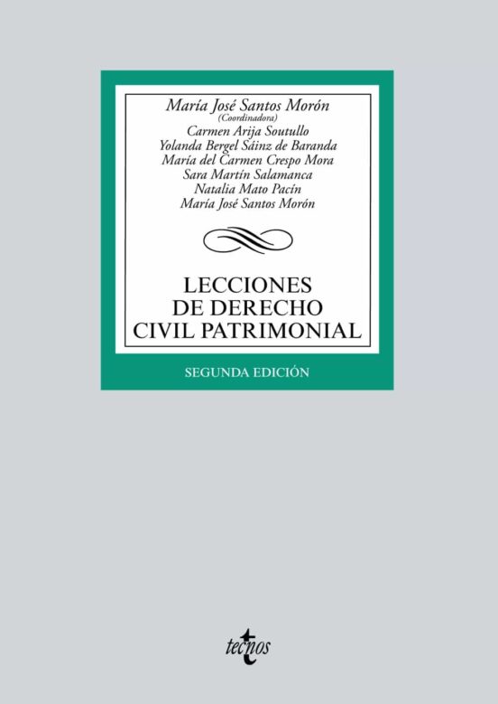 Lecciones de derecho civil patrimonial (2ª ed.)