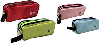 Pencil case 3 colored Zippy zippers with handle