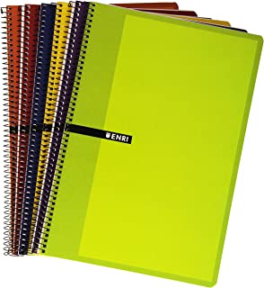 CUADERNO ESPIRAL Fº 1 L 80H 63G T/B ENRI