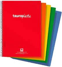 CUADERNO ESPIRAL Fº 80H PP HORIZONTAL 90GR CO