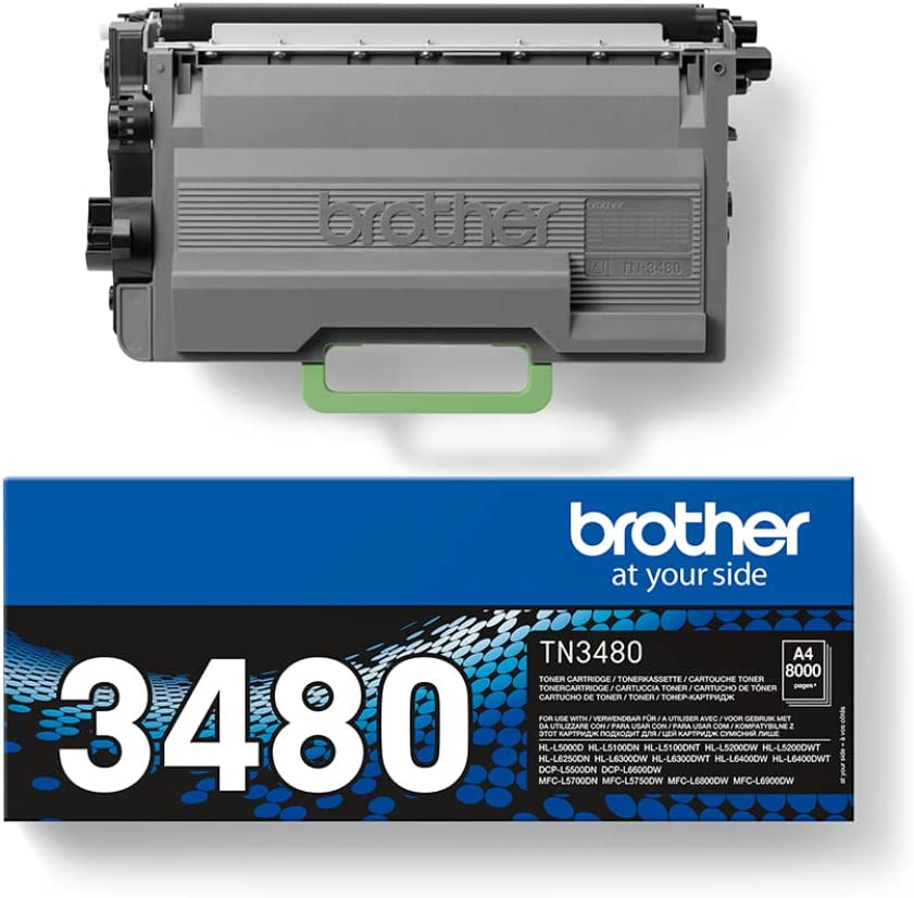 Toner Brother TN3480 original negro