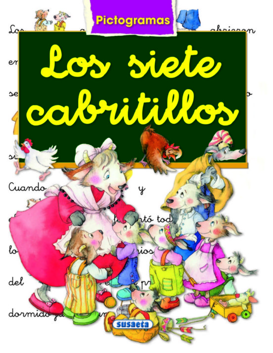 Los siete cabritillos (pictogramas)