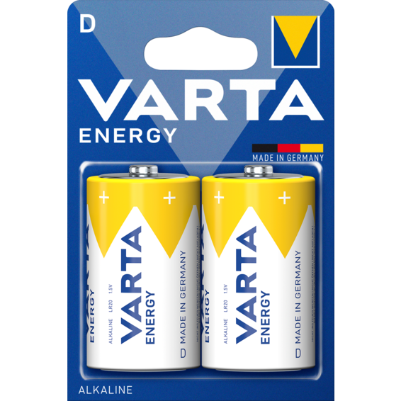 PILAS LR20 D ALCALINAS VARTA