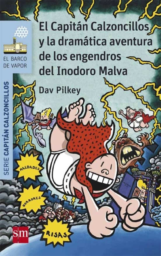 El Capitan Calzoncillos y la dramatica aventura de los Engen- Dros  del inodoro malva: 14