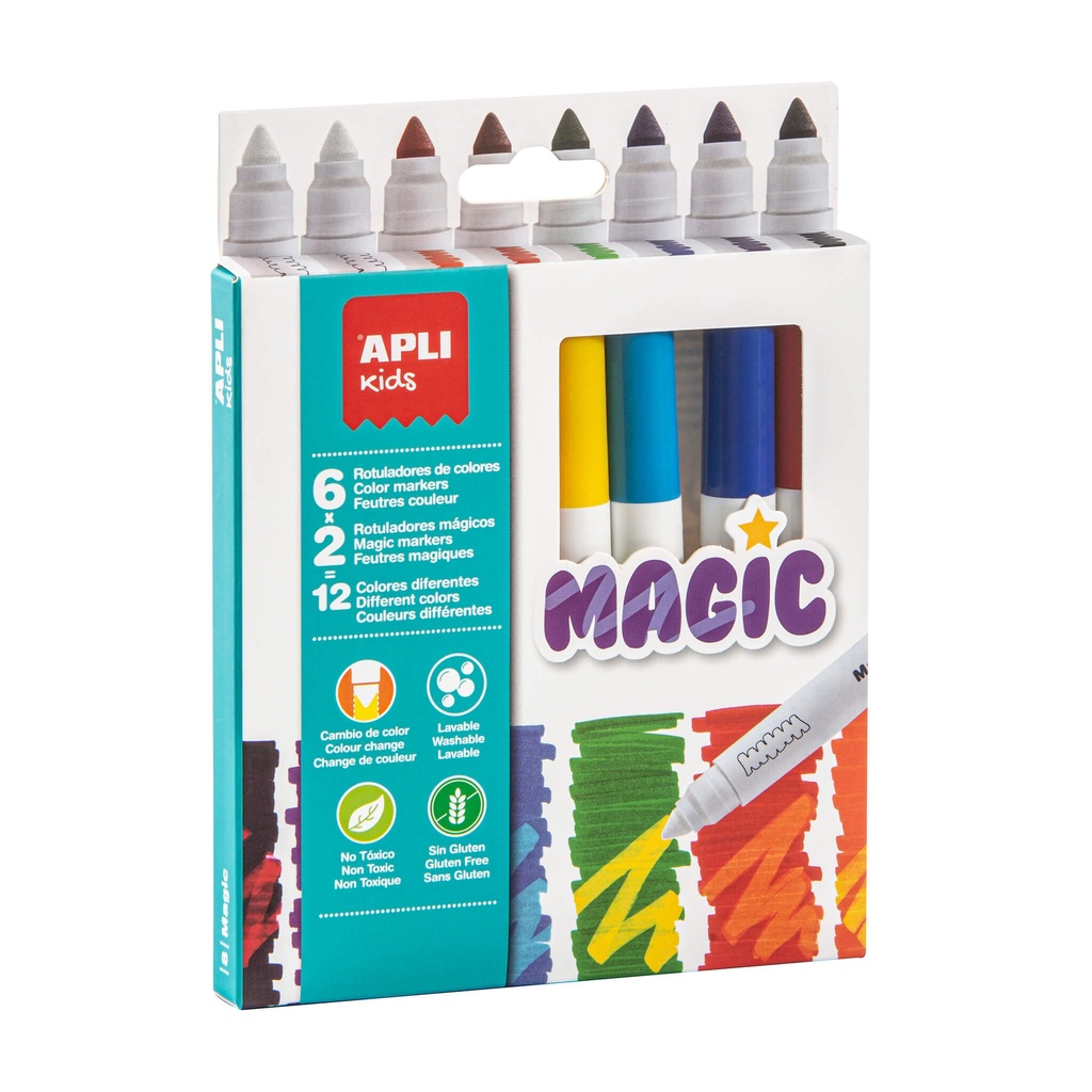 Rotuladores Magic 8uds Apli