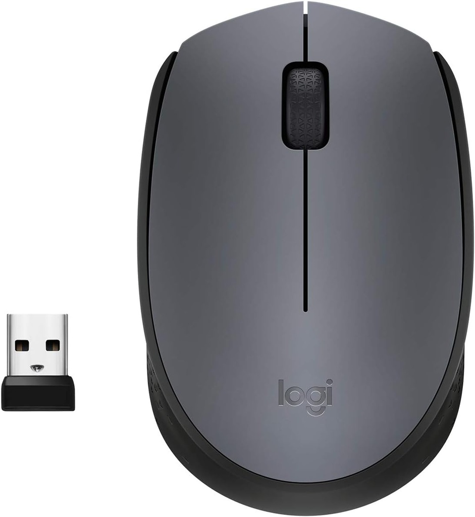 RATON LOGITECH M170 INALAMBRICO USB GRIS