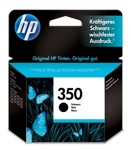 Tinta HP 350 original CB335EE negro