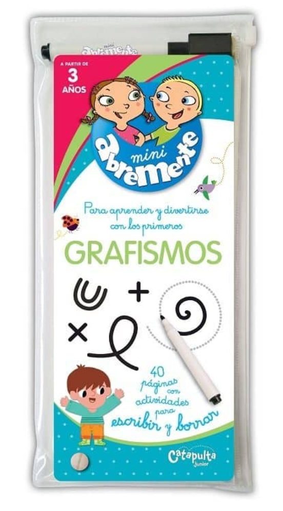 Abremente para escribir y borrar - grafismos