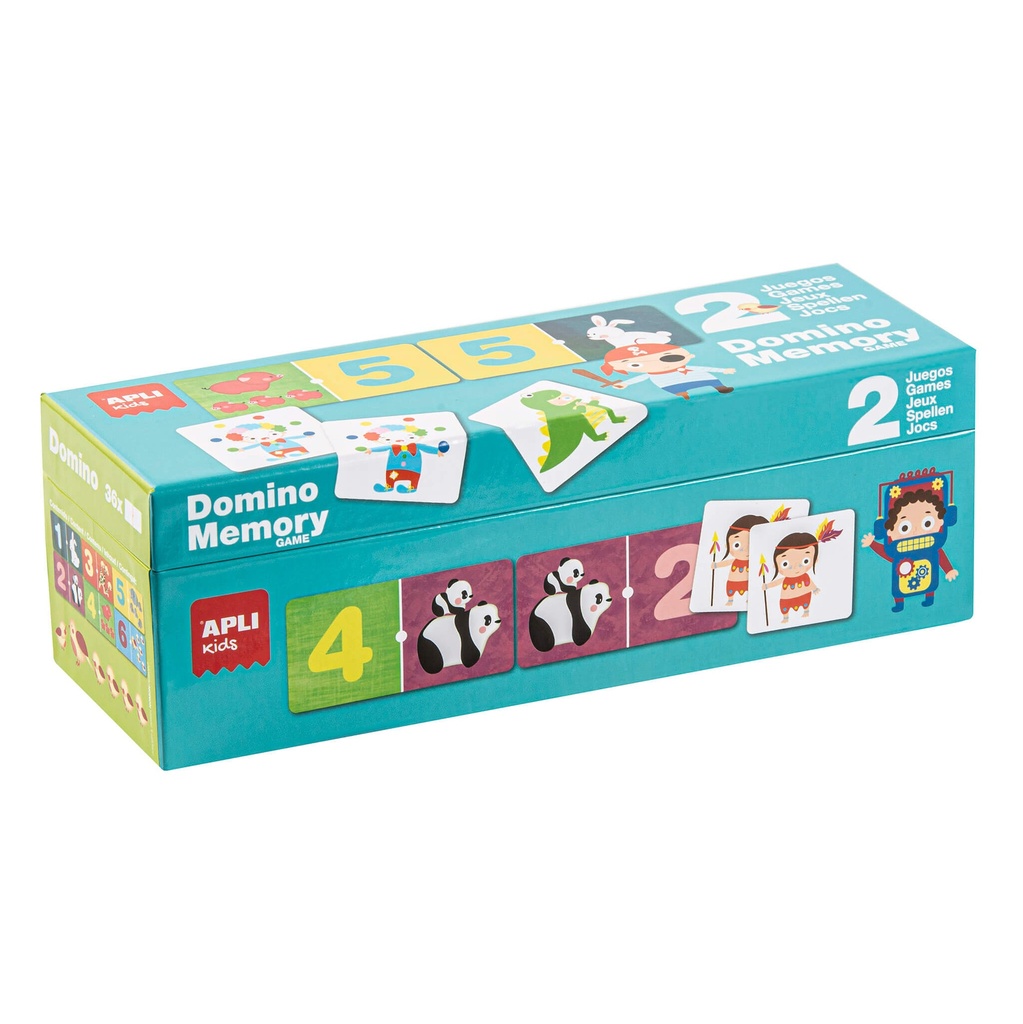 DOMINO Y MEMORY 2X(36-30) +3A APLI