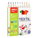 Rotuladores Textil 10uds Apli