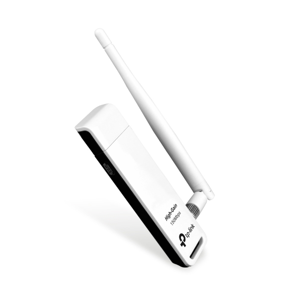 Adaptador USB TL-WN722N WIFI inalámbrico 150MBS antena