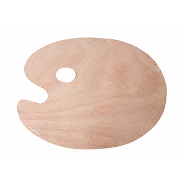 Paleta madera oval 30X40 WTSP-5-3040