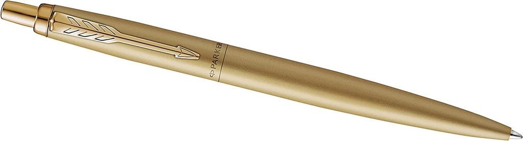 Bolígrafo Parker Jotter XL dorado mate monochrome  punta mediana tinta azul