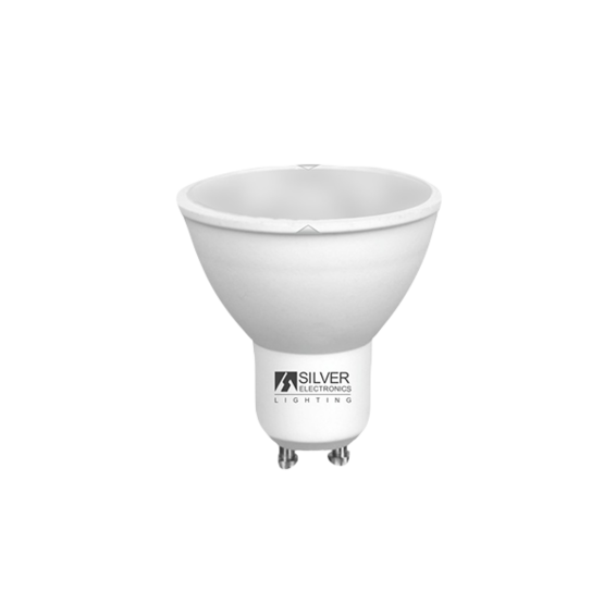 Bombilla led 7W GU10 6000K 120º Silver