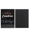 [328629] Cuaderno Espiral Lettering A4 50H Negras 80G