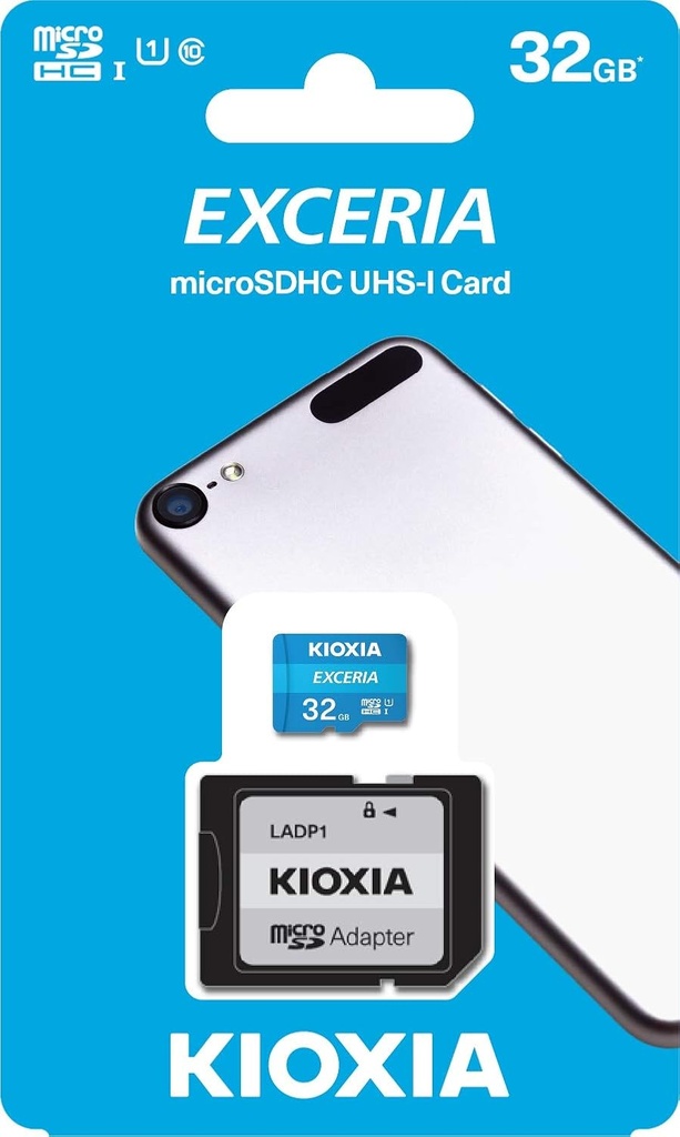 MICRO SD KIOXIA 32GB EXCERIA UHS-I C10 C/ADAP