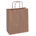 [101852] Bolsa Kraft 18x8x 21cm Apli (MARRON)