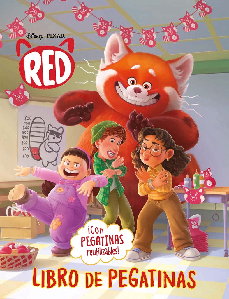 Red. Libro de pegatinas: Con pegatinas reutilizables