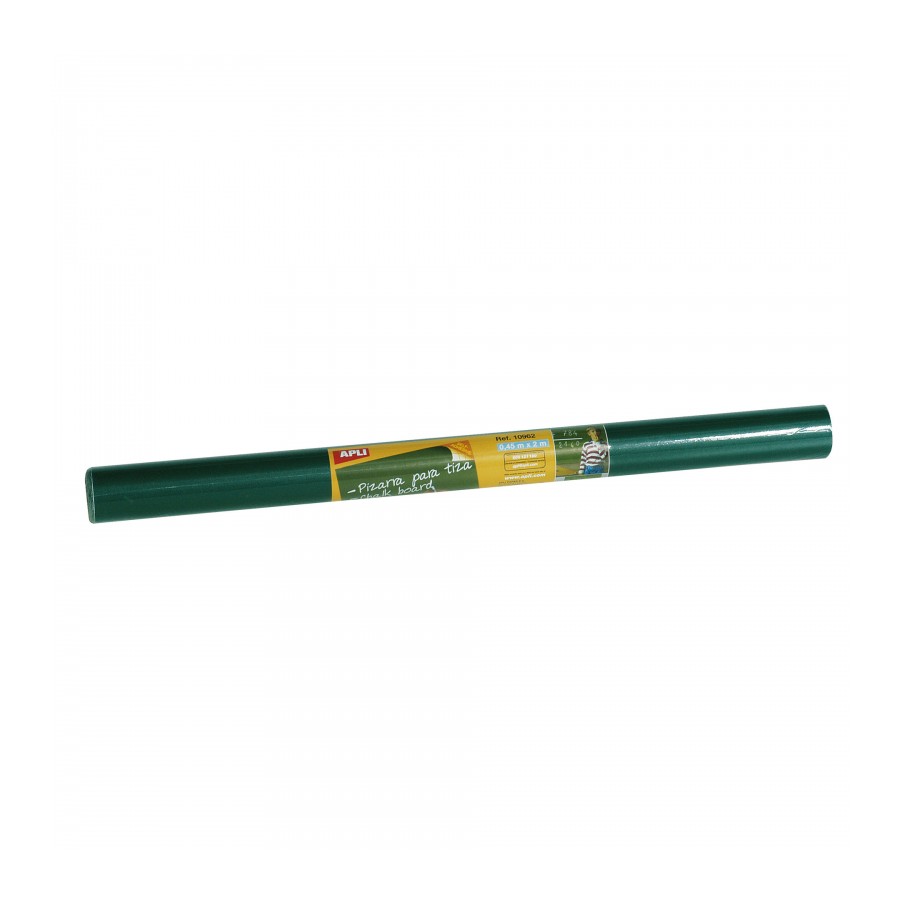 Pizarra adhesiva verde 0.45x2m rollo apli