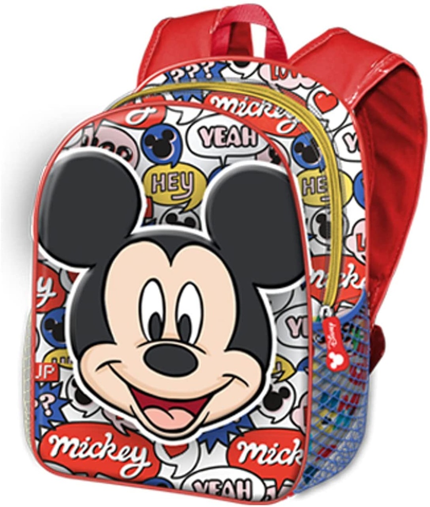Mochila 3D Mickey Disney 31x27x11cm